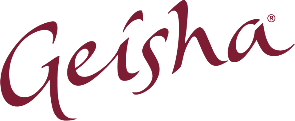 Fonkeling Weg dikte geisha-logo – Op je best Kleding